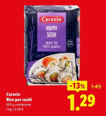 Carosio Riso per sushi