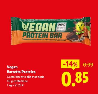 Vegan Barretta Proteica