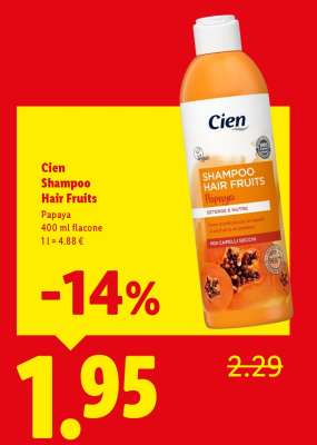 Cien Shampoo Hair Fruits