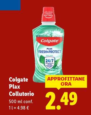 Colgate Plax Collutorio