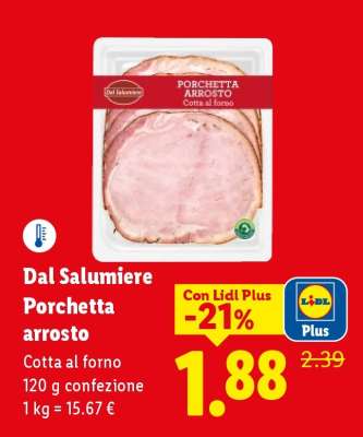 Dal Salumiere Porchetta arrosto
