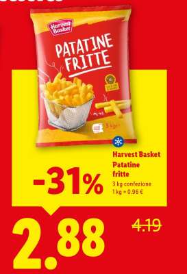 Harvest Basket Patatine fritte