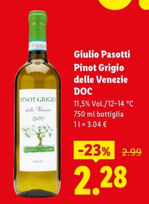 Giulio Pasotti Pinot Grigio delle Venezie DOC