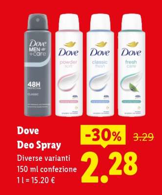 Dove Deo Spray