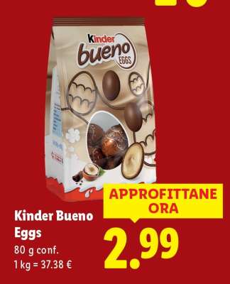 Kinder Bueno eggs