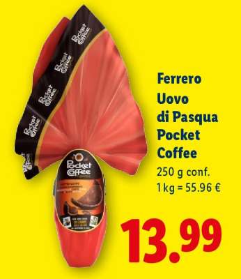 Ferrero Uovo di Pasqua Pocket Coffee