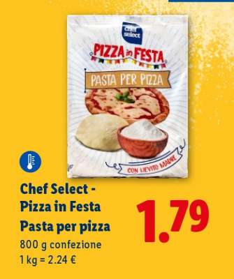 Chef Select - Pizza in Festa Pasta per pizza