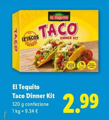 El Tequito Taco Dinner Kit