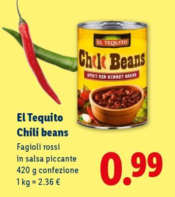 El Tequito Chili Beans