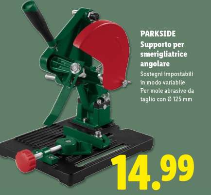 PARKSIDE Supporto per smerigliatrice angolare