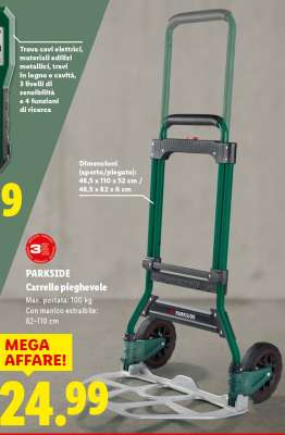 PARKSIDE Carrello pieghevole
