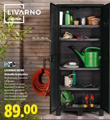 LIVARNO home Armadio in plastica