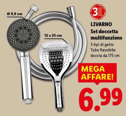 LIVARNO Set doccetta multifunzione