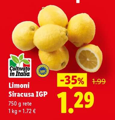 Limoni Siracusa IGP