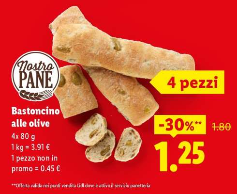 Bastoncino alle olive