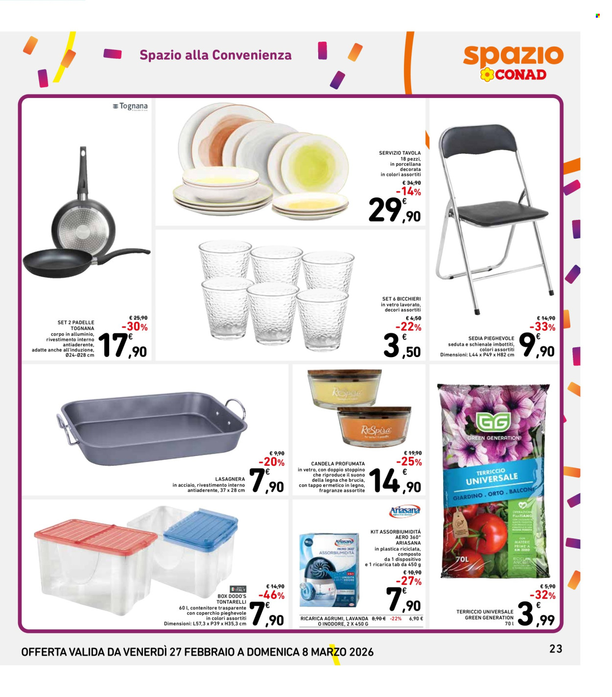 Volantino Spazio Conad - 27/2/2026 - 8/3/2026. Pagina 23