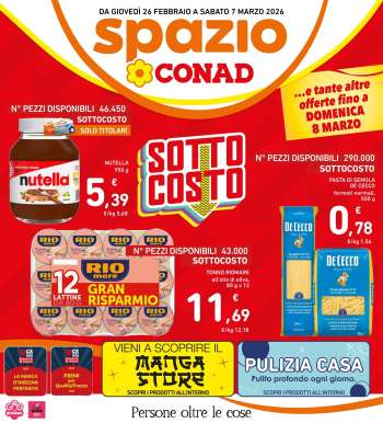 Volantino Spazio Conad - 26/2/2026 - 7/3/2026.
