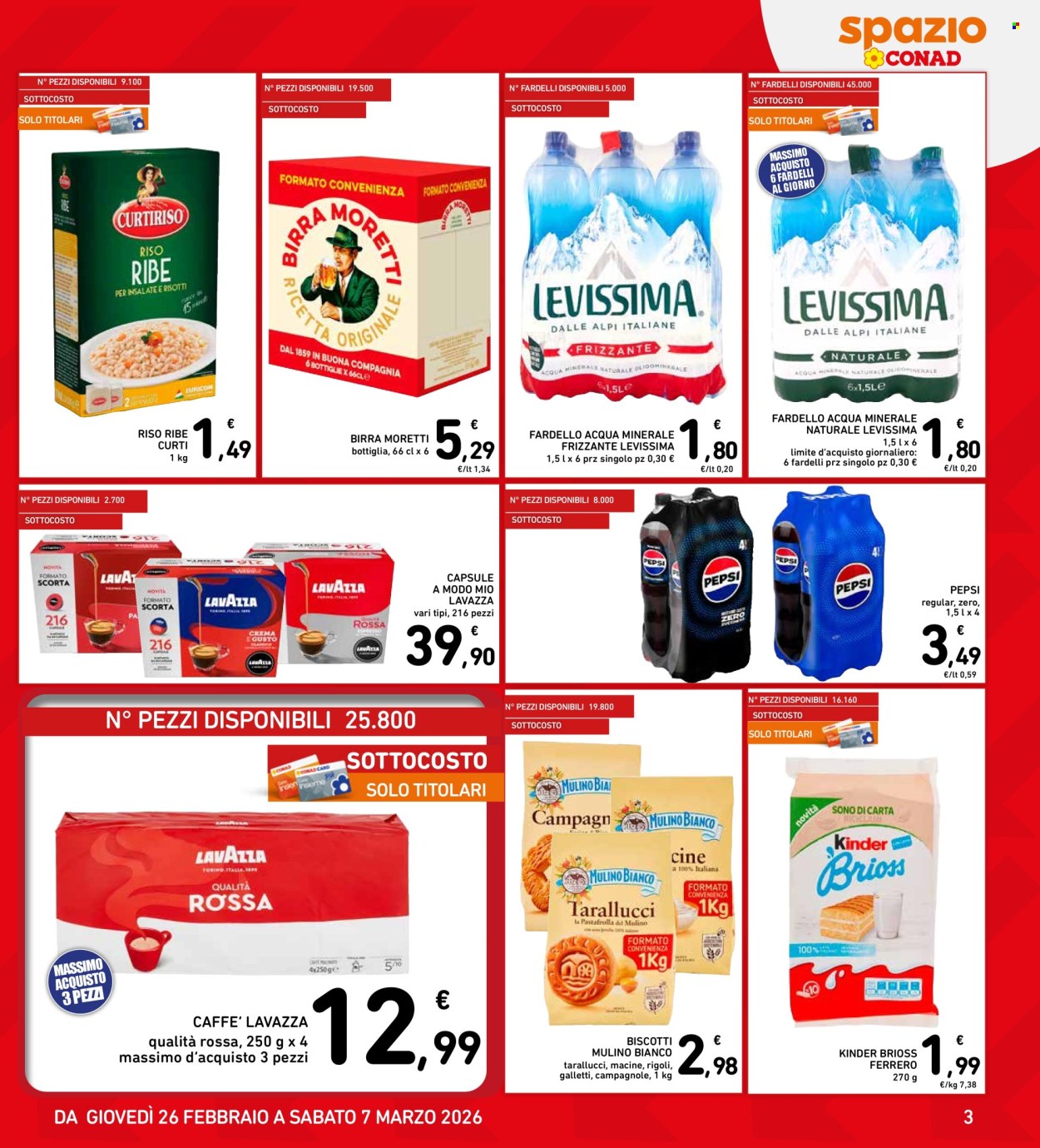 Volantino Spazio Conad - 26/2/2026 - 7/3/2026. Pagina 3