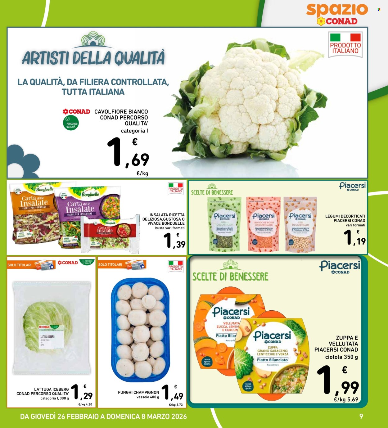 Volantino Spazio Conad - 26/2/2026 - 7/3/2026. Pagina 9