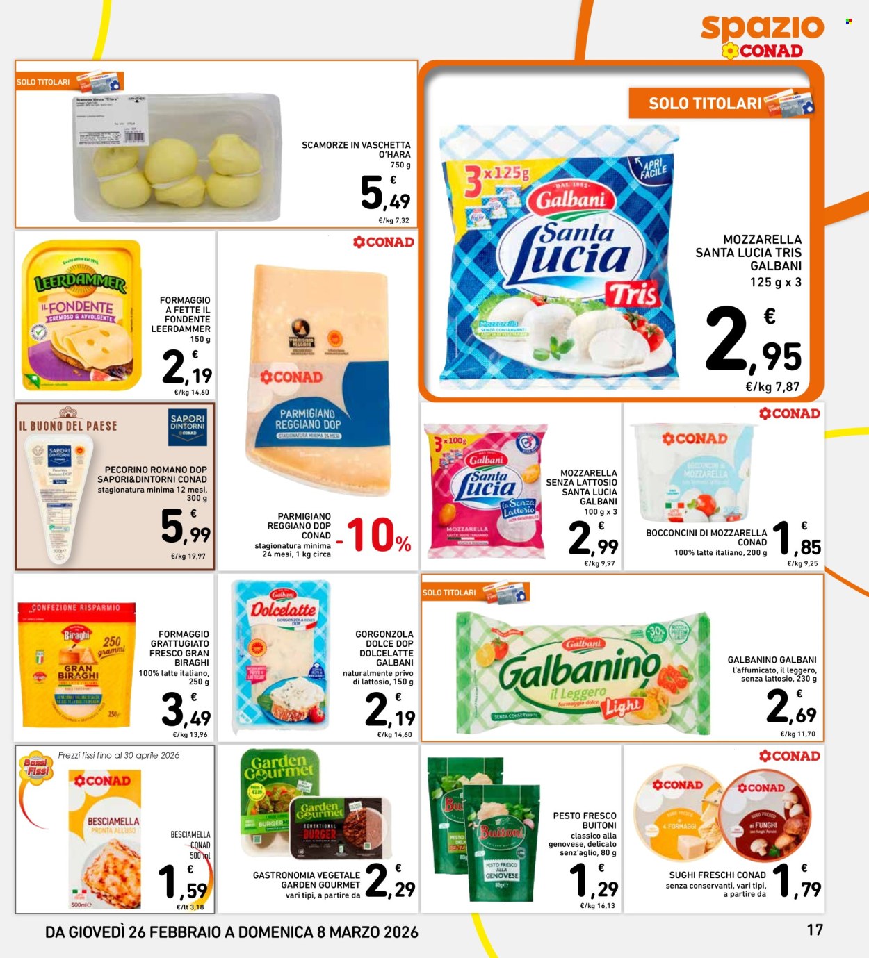 Volantino Spazio Conad - 26/2/2026 - 7/3/2026. Pagina 17