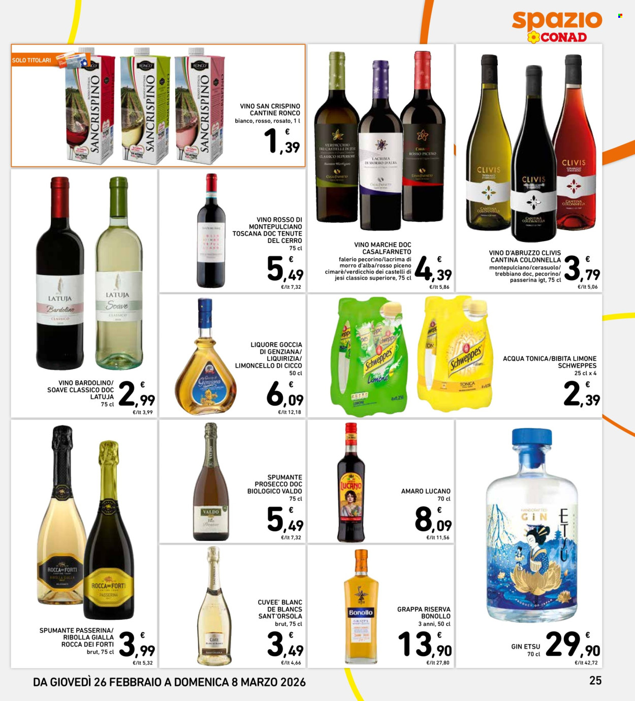 Volantino Spazio Conad - 26/2/2026 - 7/3/2026. Pagina 25