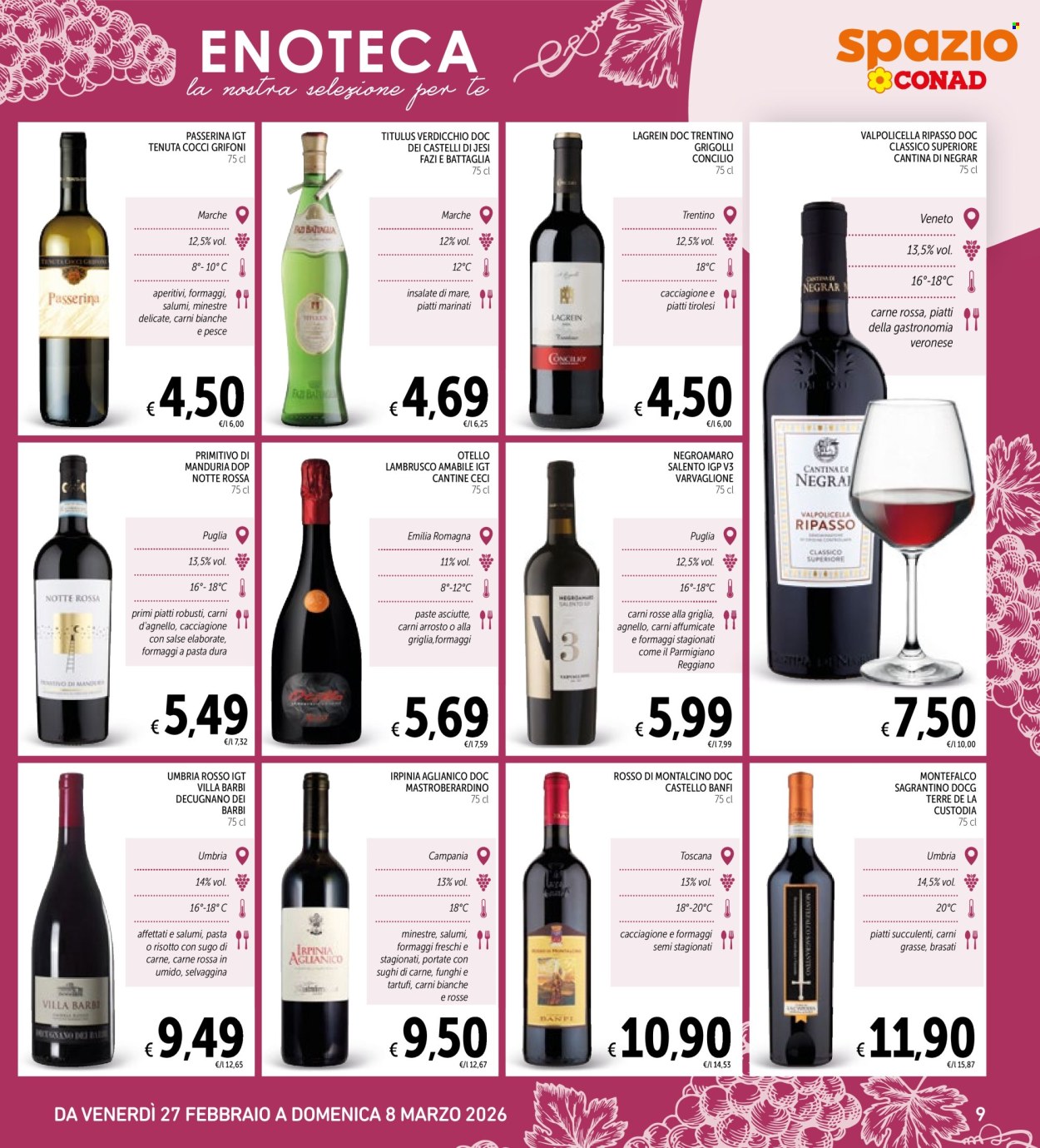 Volantino Spazio Conad - 27/2/2026 - 8/3/2026. Pagina 9