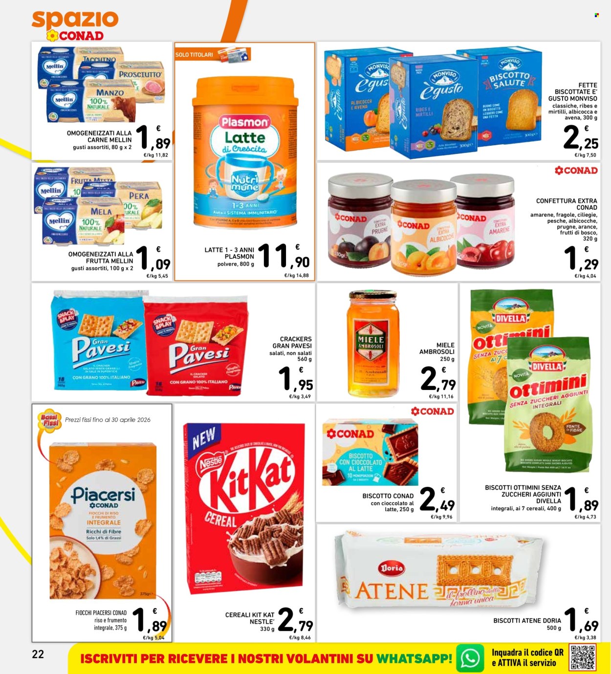 Volantino Spazio Conad - 26/2/2026 - 7/3/2026. Pagina 22