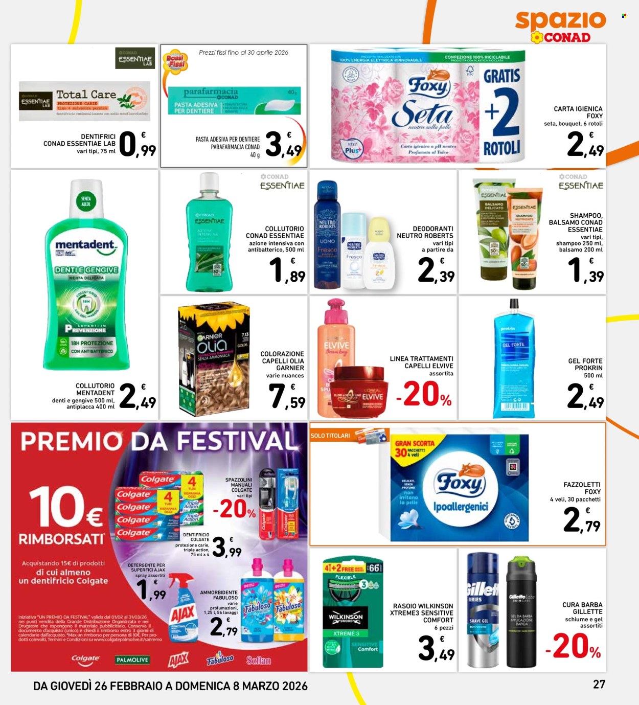 Volantino Spazio Conad - 26/2/2026 - 7/3/2026. Pagina 27