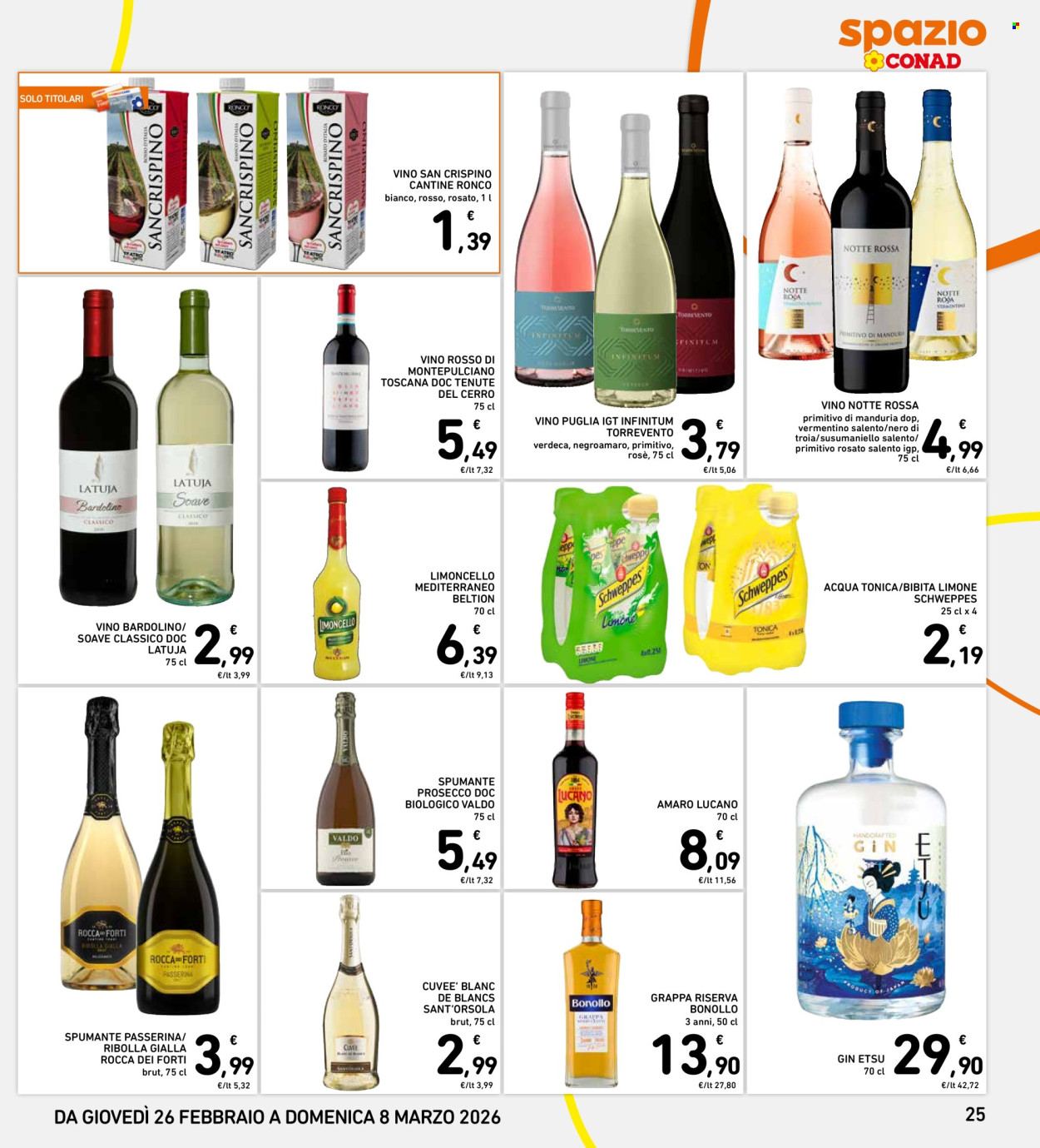 Volantino Spazio Conad - 26/2/2026 - 7/3/2026. Pagina 25