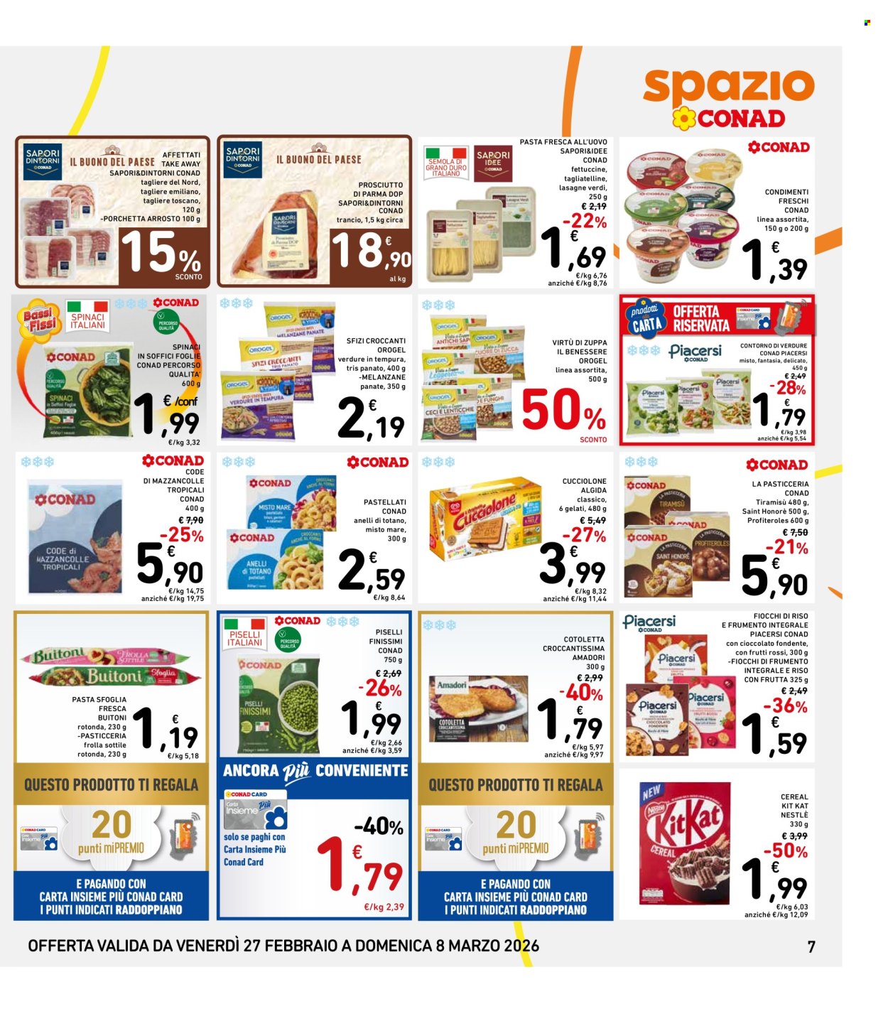 Volantino Spazio Conad - 27/2/2026 - 8/3/2026. Pagina 7