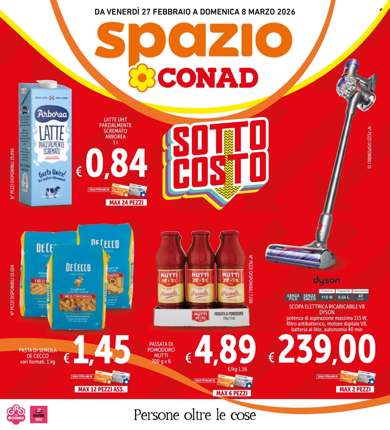 Volantino Spazio Conad - 27/2/2026 - 8/3/2026. Pagina 1