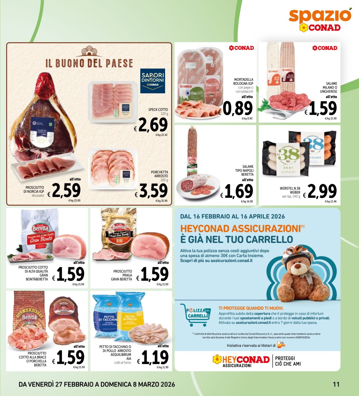 Volantino Spazio Conad - 27/2/2026 - 8/3/2026. Pagina 11