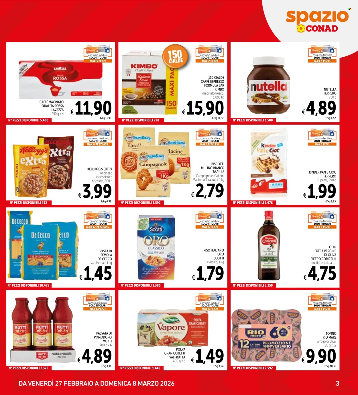 Volantino Spazio Conad - 27/2/2026 - 8/3/2026. Pagina 3