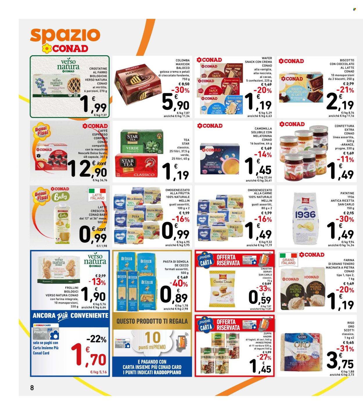 Volantino Spazio Conad - 27/2/2026 - 8/3/2026. Pagina 8