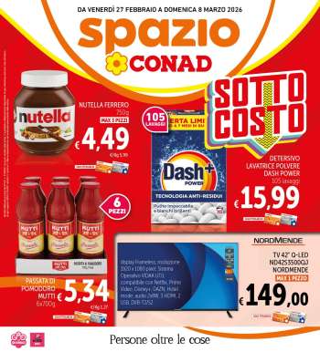 Volantino Spazio Conad - 27/2/2026 - 8/3/2026.
