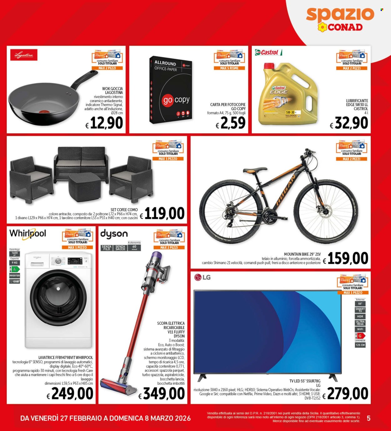 Volantino Spazio Conad - 27/2/2026 - 8/3/2026. Pagina 5
