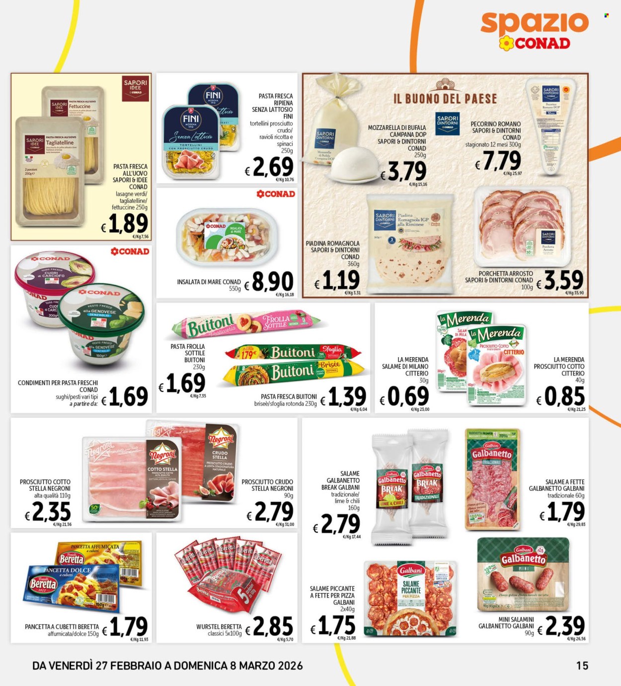 Volantino Spazio Conad - 27/2/2026 - 8/3/2026. Pagina 15
