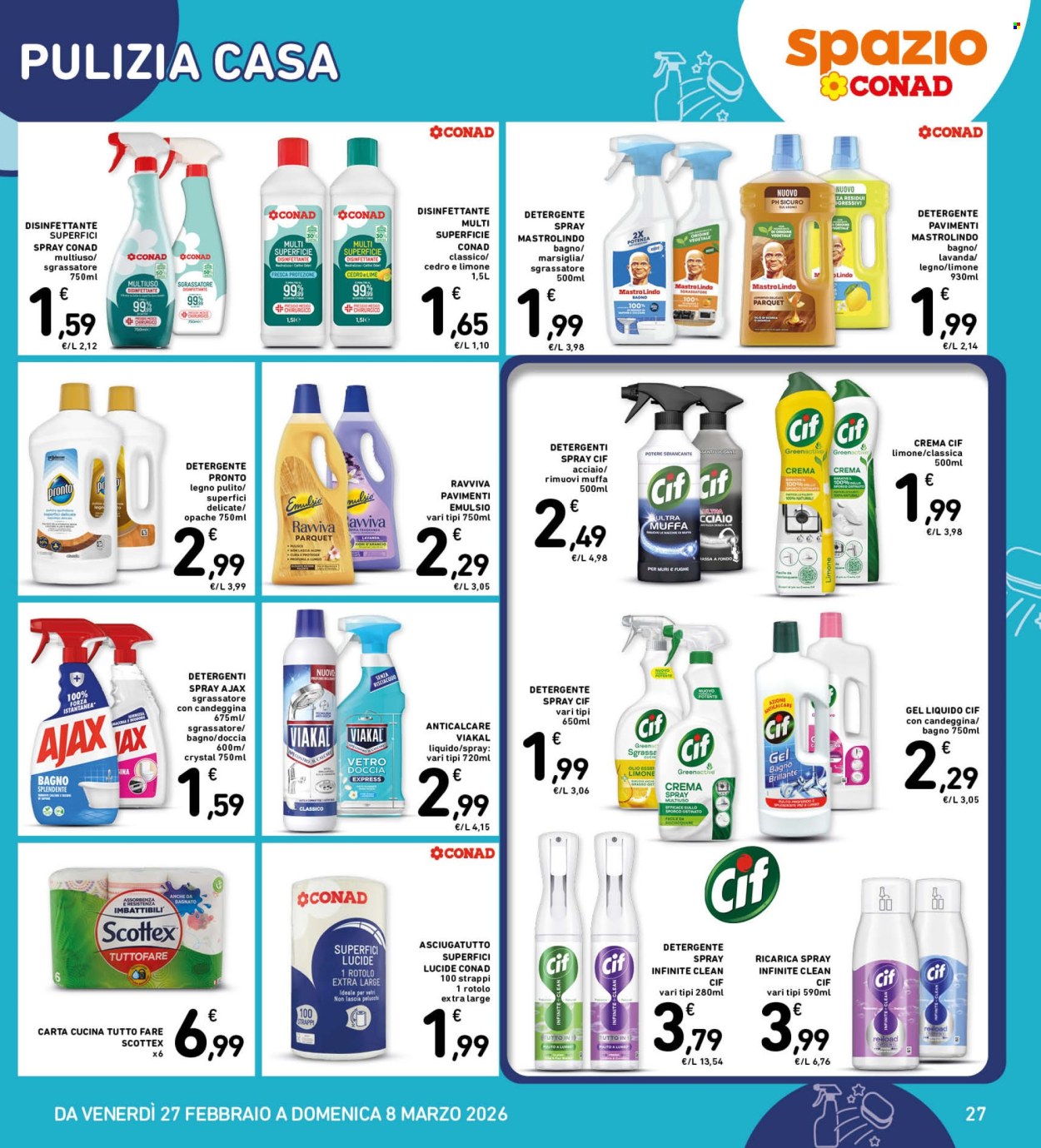 Volantino Spazio Conad - 27/2/2026 - 8/3/2026. Pagina 27