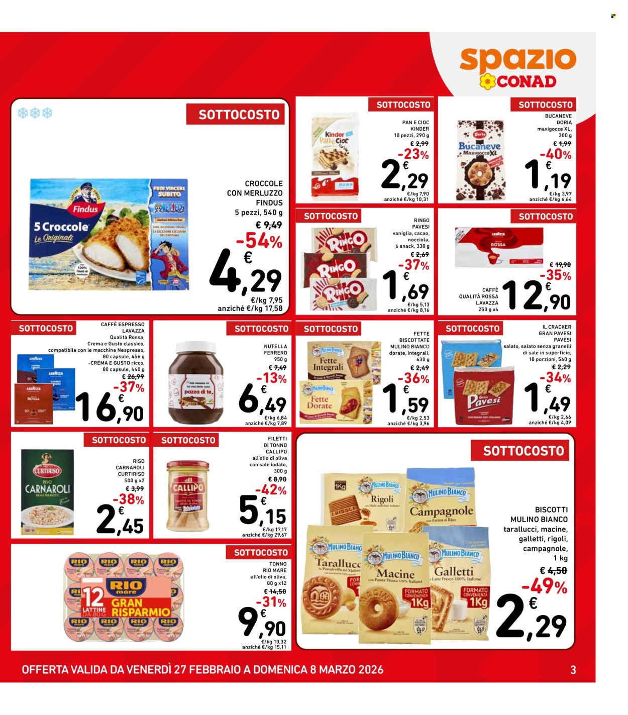 Volantino Spazio Conad - 27/2/2026 - 8/3/2026. Pagina 3