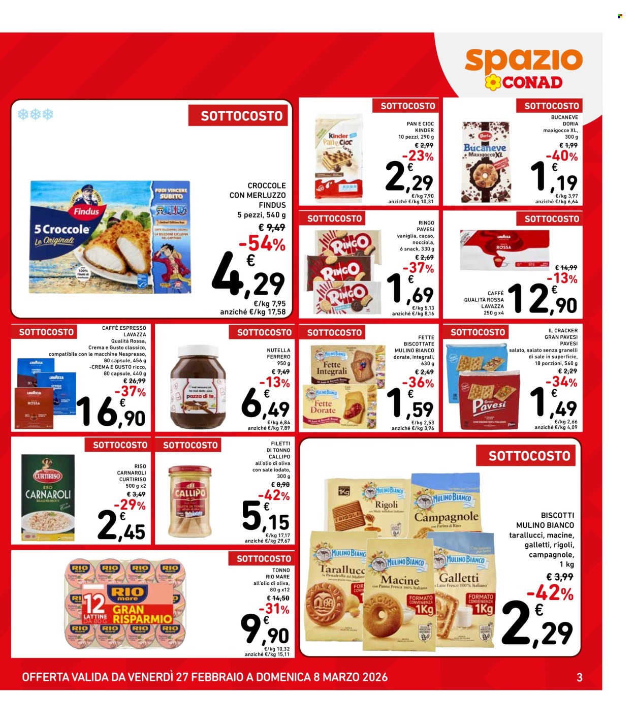 Volantino Spazio Conad - 27/2/2026 - 8/3/2026. Pagina 3