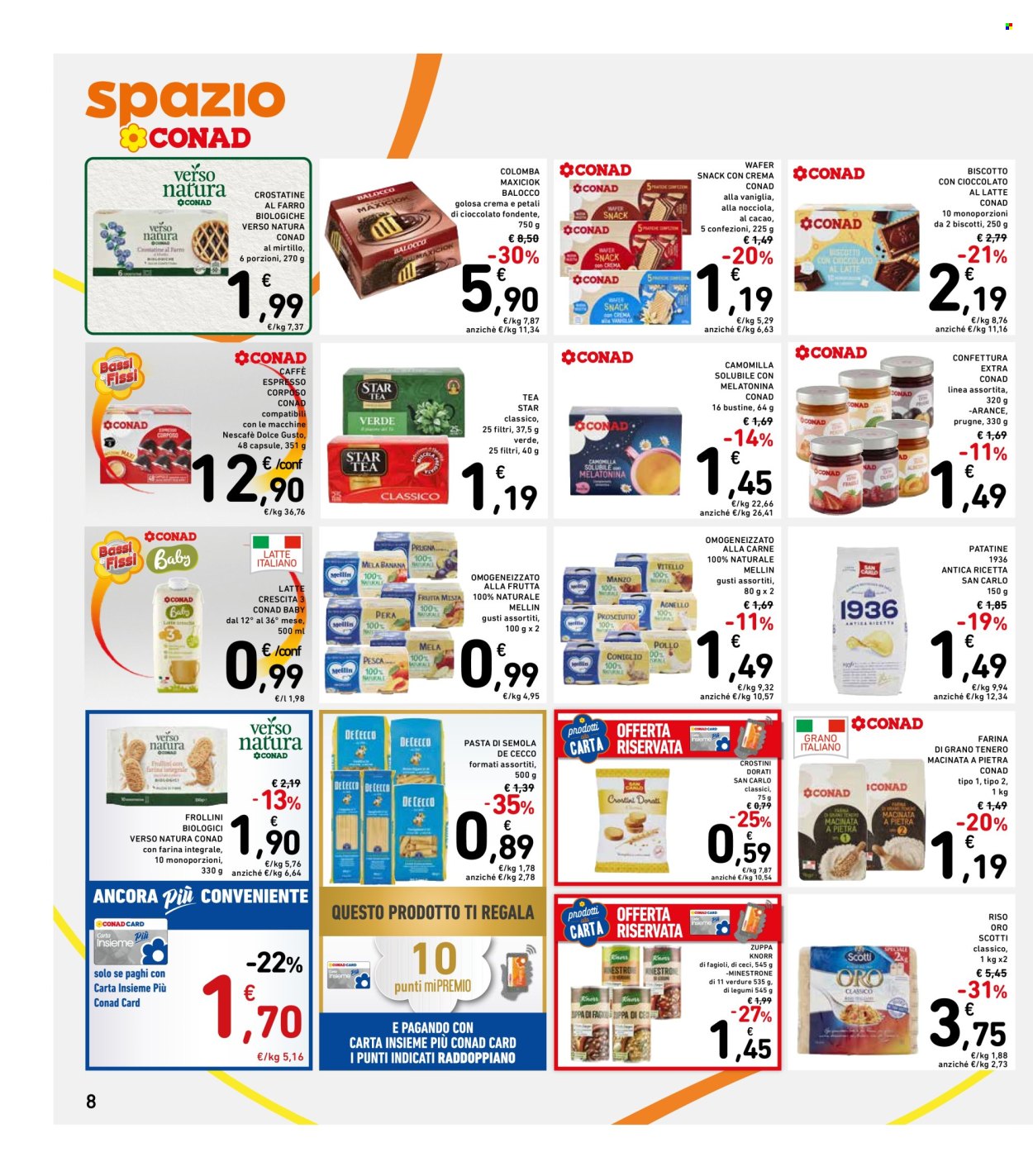 Volantino Spazio Conad - 27/2/2026 - 8/3/2026. Pagina 8