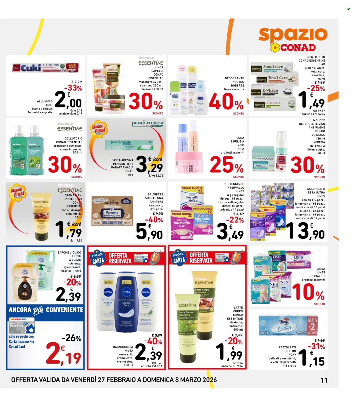 Volantino Spazio Conad - 27/2/2026 - 8/3/2026. Pagina 11