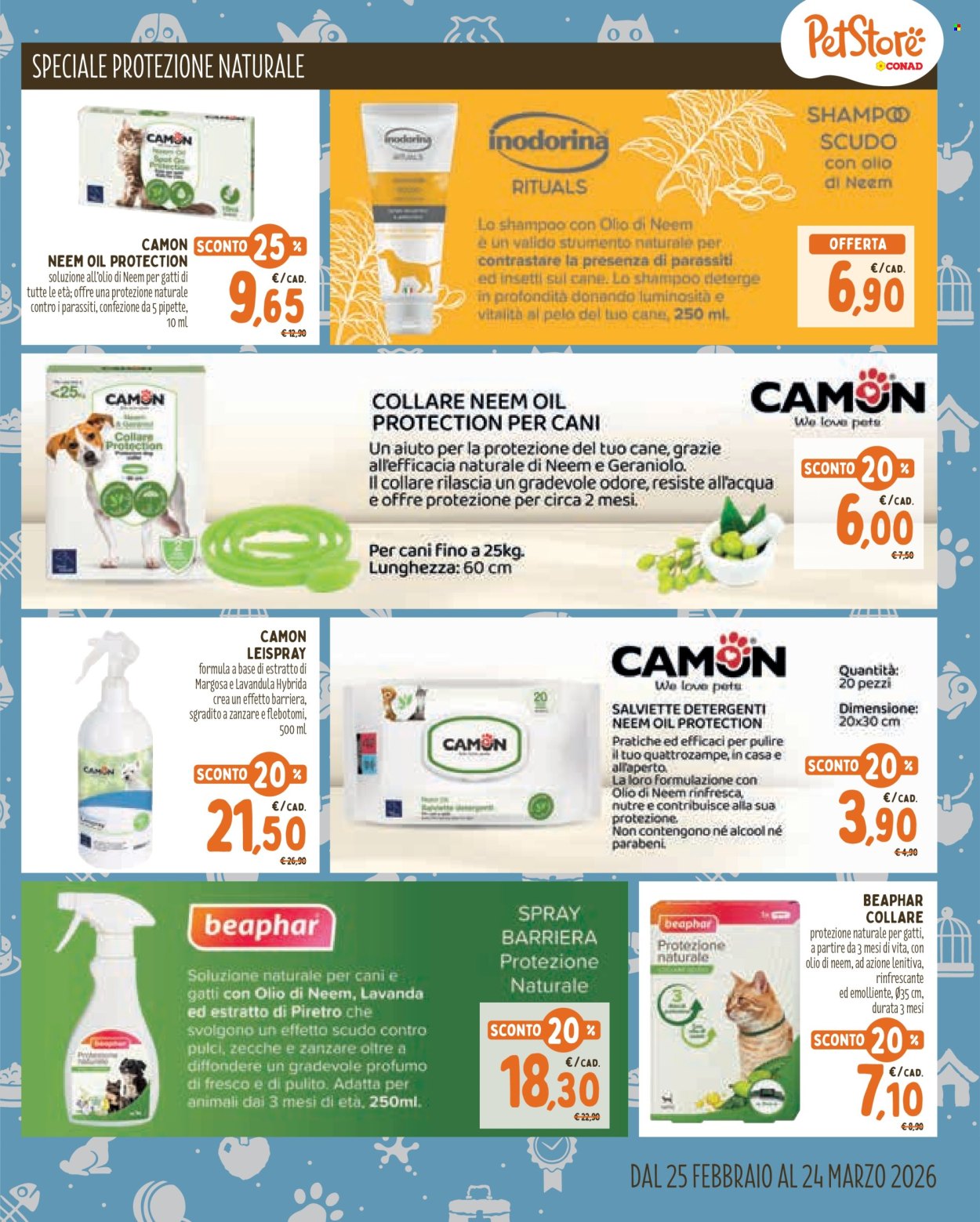 Volantino Pet Store Conad - 25/2/2026 - 24/3/2026. Pagina 7