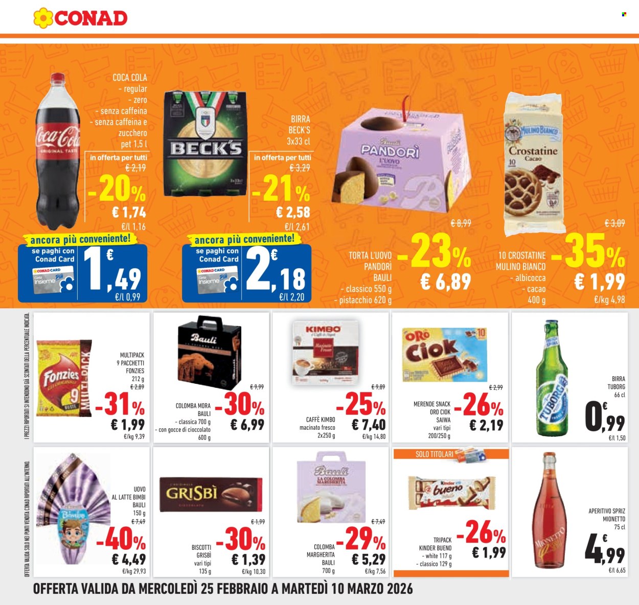 Volantino Conad - 11/3/2026 - 24/3/2026. Pagina 20