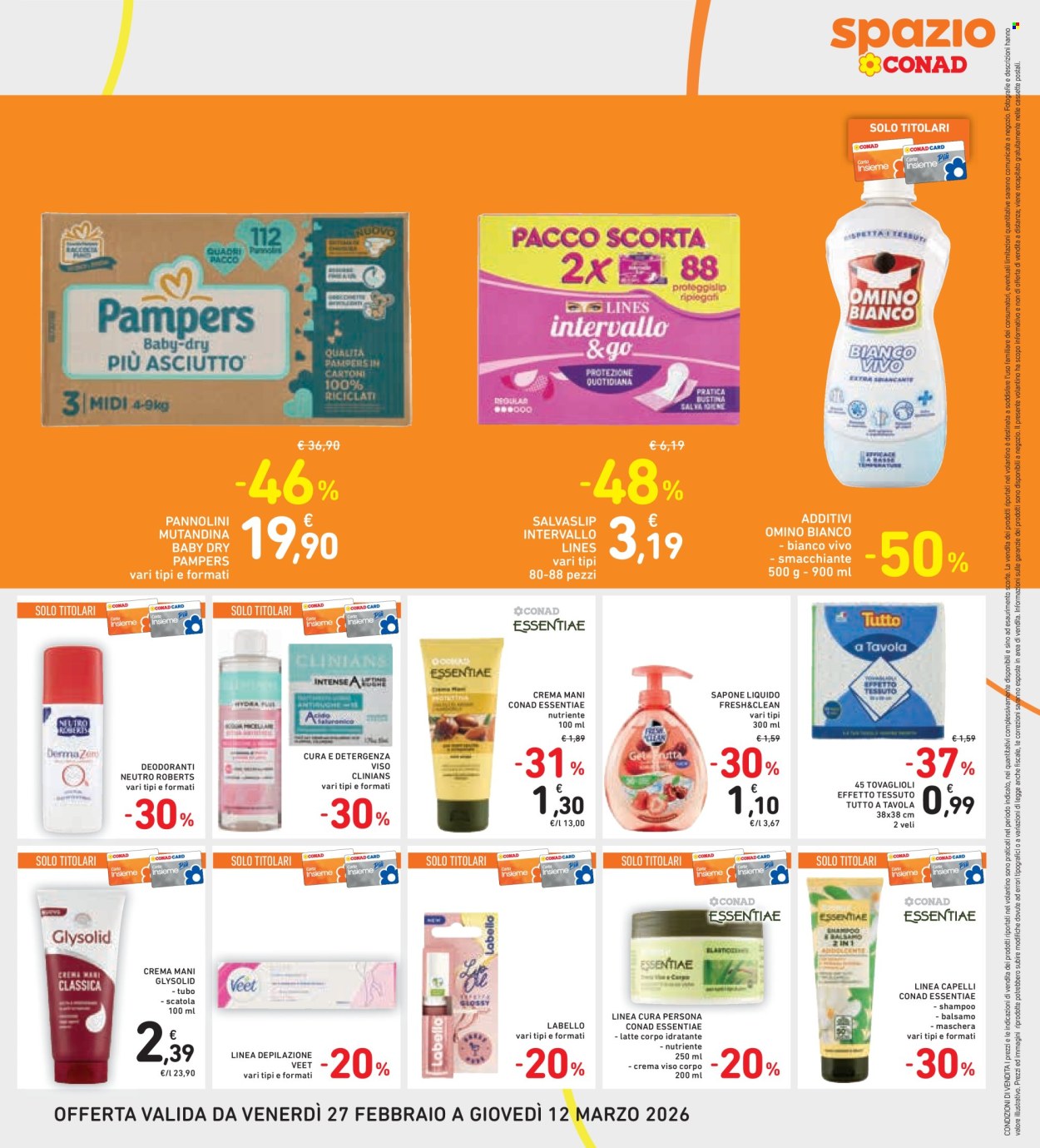 Volantino Spazio Conad - 27/2/2026 - 12/3/2026. Pagina 29