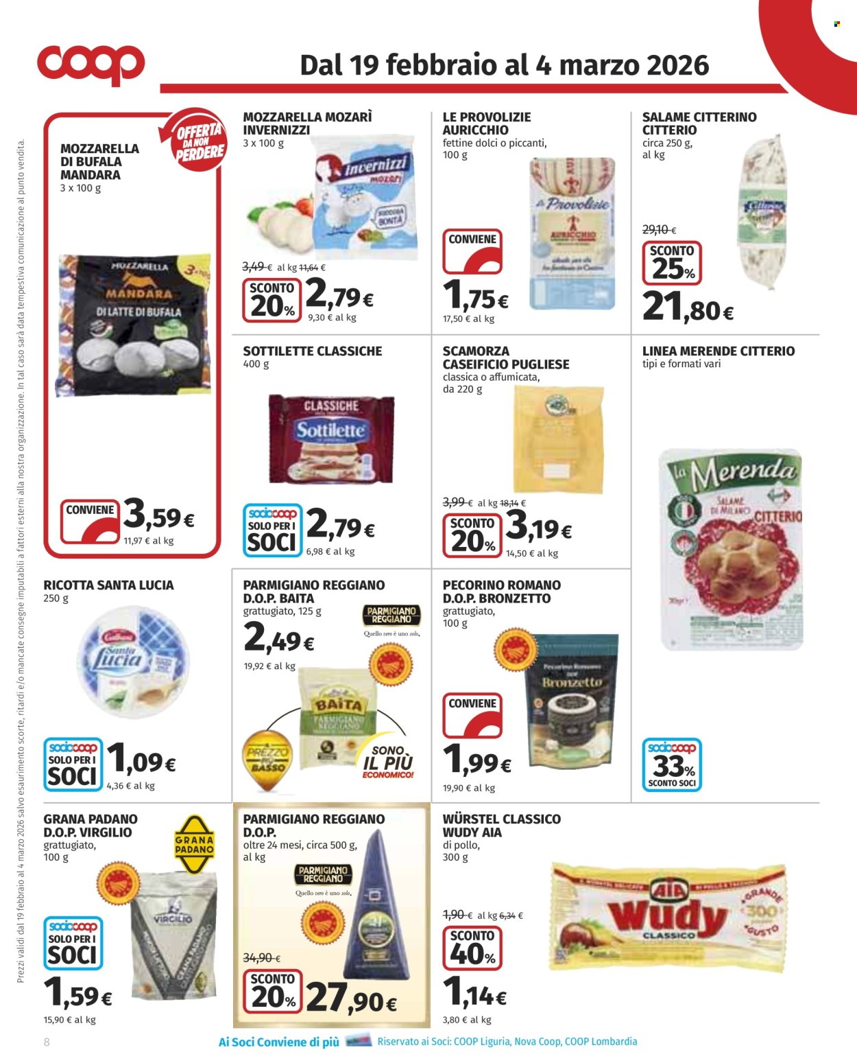 Volantino Coop - 19/2/2026 - 4/3/2026. Pagina 8