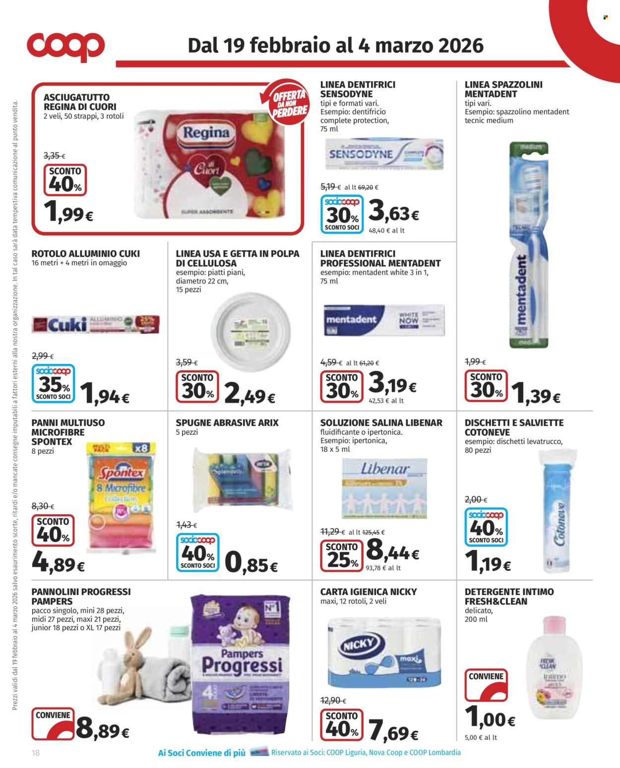 Volantino Coop - 19/2/2026 - 4/3/2026. Pagina 18
