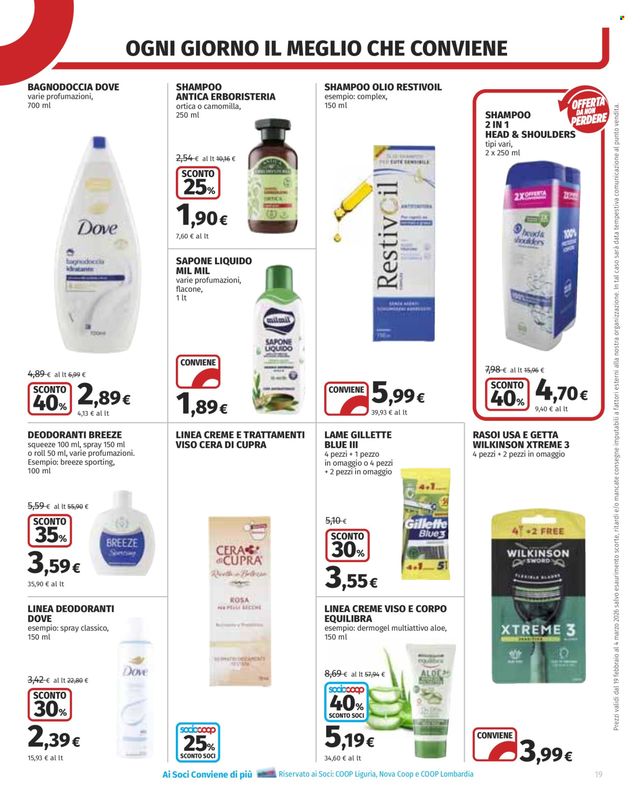 Volantino Coop - 19/2/2026 - 4/3/2026. Pagina 19