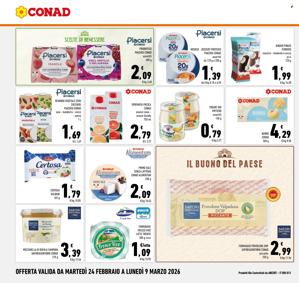 Volantino Conad - 24/2/2026 - 9/3/2026. Pagina 14
