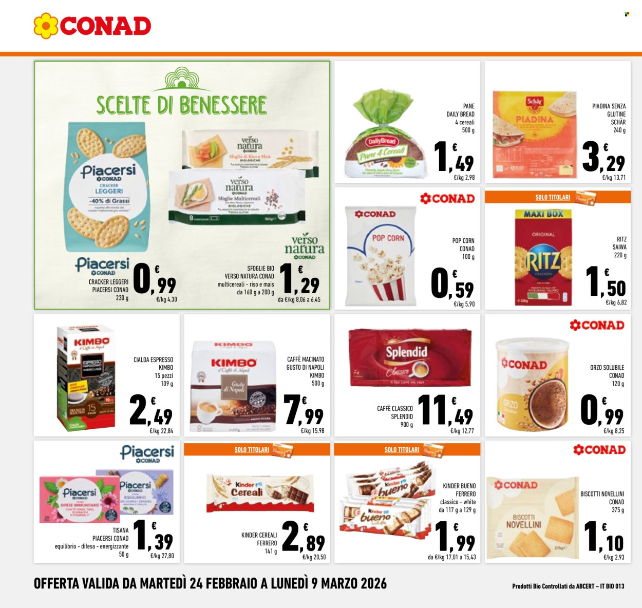 Volantino Conad - 24/2/2026 - 9/3/2026. Pagina 18